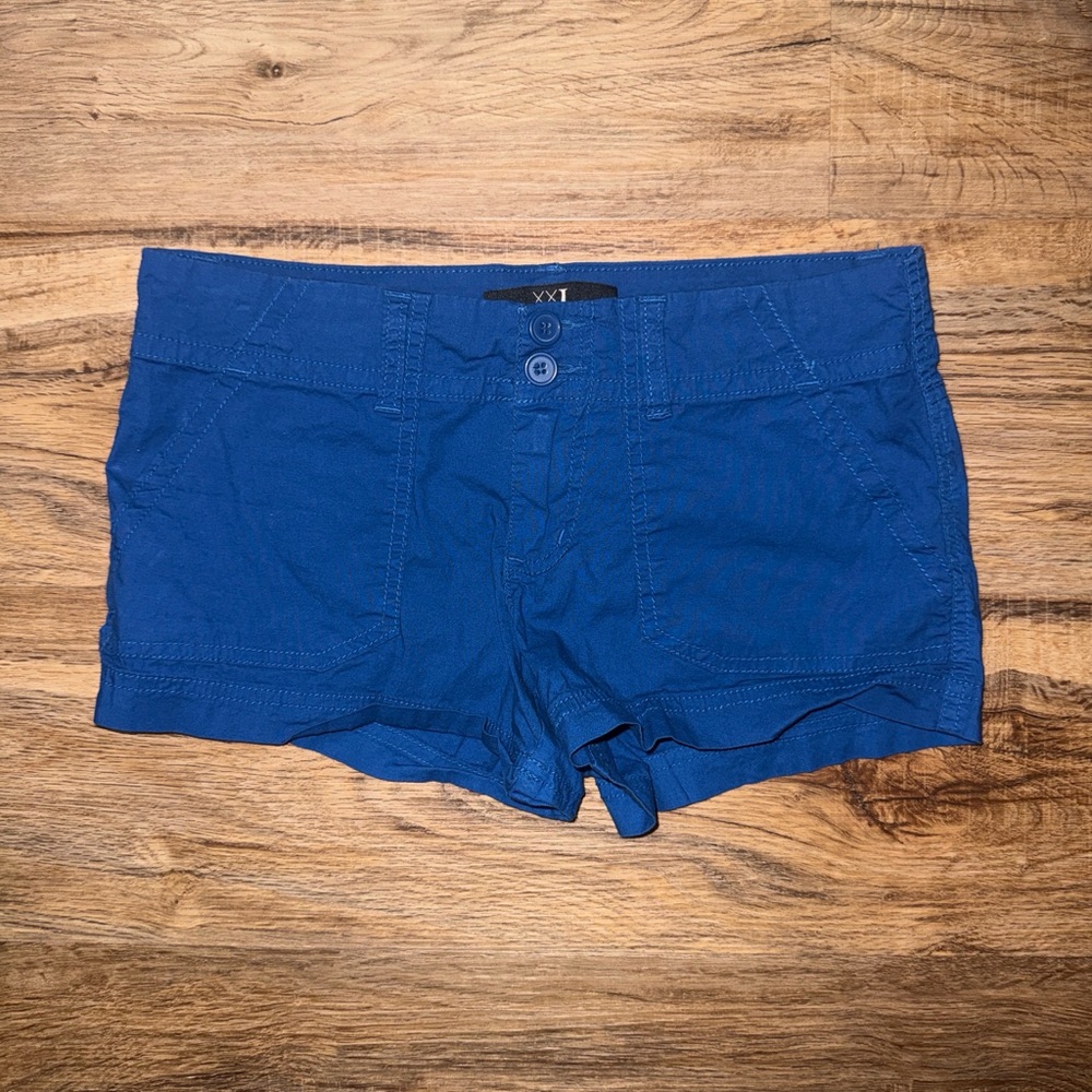 Y2K Forever 21 Mini Blue Shorts